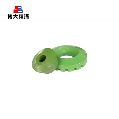 Customized Cone Crusher Spare Parts Feed Cone Feed Plate And Distributor Plate With Good