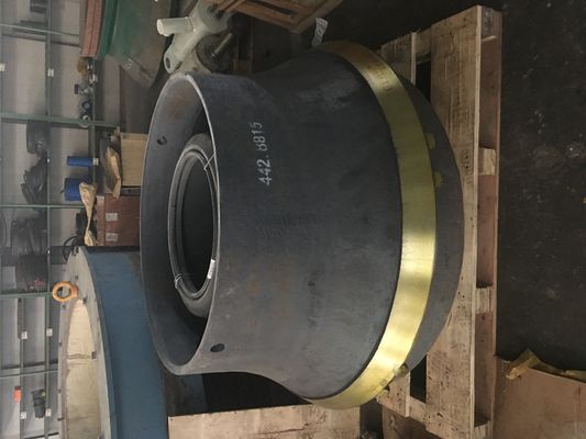 High Manganese Steel Parts Drawings for CS420 Cone Crusher Concave Mantle Bowl Liner