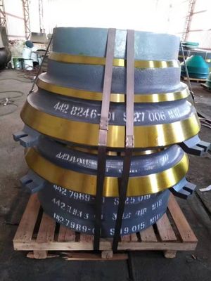 High Manganese Cone Crusher Spare Parts Mantle and Concave for Optimal Wear Resistance