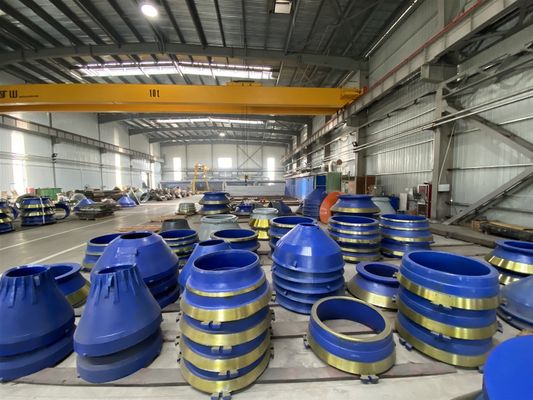 Forging and Machining Process Bowl Liner Mantle for HP200 Cone Crusher Spare Parts