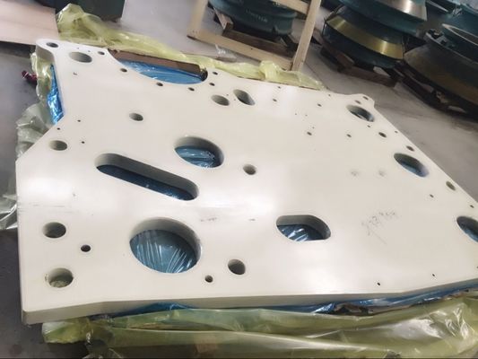 Forged and Machined Stone Cone Crusher Parts of Side Plate for Ore Mining Applications