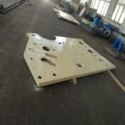 Forged and Machined Stone Cone Crusher Parts of Side Plate for Ore Mining Applications