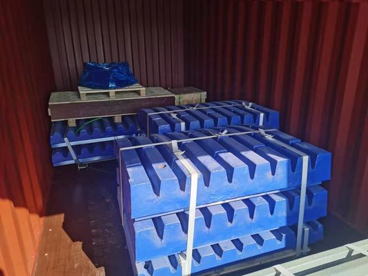 Jaw Crusher Wear Fixed Jaw Plate 814320042100 for C100 Machine Type Crusher