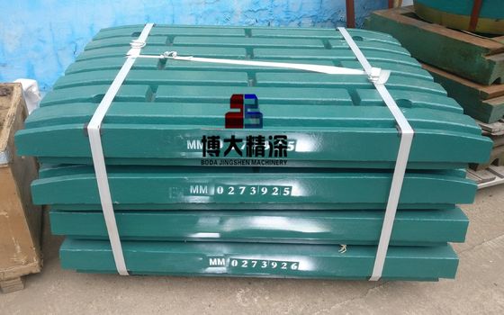Jaw Crusher Wear Fixed Jaw Plate 814320042100 for C100 Machine Type Crusher
