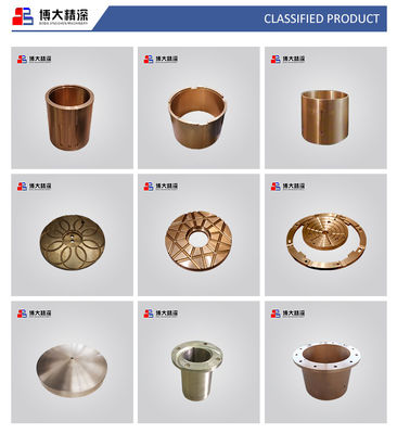 Ore Mining Cone Crusher Parts Bronze Brass Copper Bush Eccentric Bushing Socket Liner
