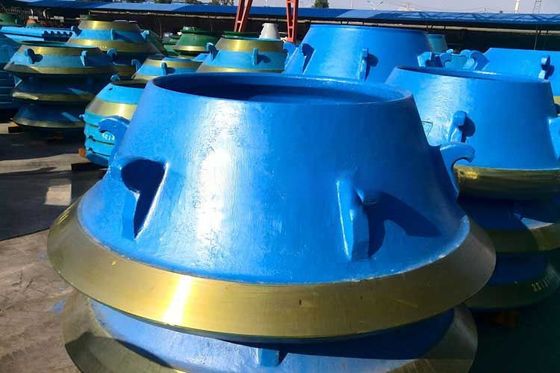EN124 Standard C1550 Cone Crusher Wear Spare Parts Bowl Liner Customized for and Sale