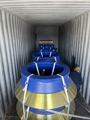 HP100/200 Cone Crusher Spare Parts High Manganese Steel Mantle Concave Crushing Etc