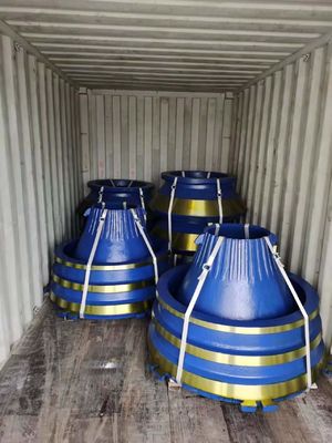 GP500 500S Cone Crusher Spare Wear Parts Mn13 Mn18cr2 Bowl Liner with High Chrome