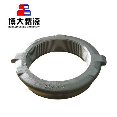EN124 Standard Stone Crusher Parts 287906 Head Nut Locking Nut Cone Crusher Parts