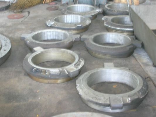 Wear-Resistant Material Crusher Parts Inner Head Nut Locking Nut for H7800 8800 MINING