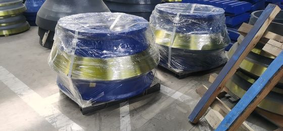 High Manganese Steel Mantle Bowl Liner for OEM Cone Crusher Wear Parts Casting Mining
