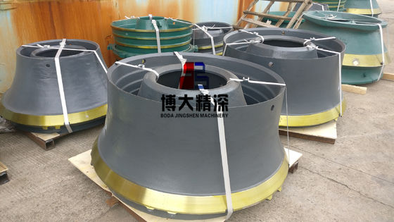 Mn13 18 22 Cone Crusher Wear Spare Parts Mantle Bowl Liner for Crusher