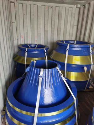 GP Series Stone Cone Crusher Wear Parts Mantle with Forging Process and Color Options