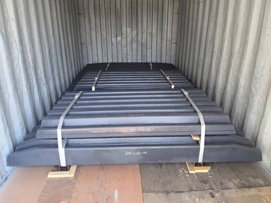 400.1101 Jaw Plate for Cone Crusher Spare Wear Parts in Manufacturing