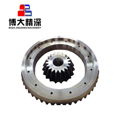 Carbon Steel Mining Stone Cone Crusher Parts Drive Gear Pair Hot in Sale Original Color