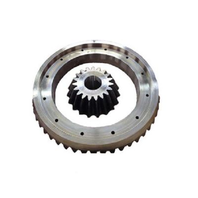 Customized Surface Treated Drive Gear Pair for Mining Stone Cone Crusher Spare Parts