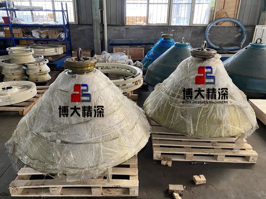 EN124 Standard Cone Crusher Wear Parts Head Assembly for Heavy-Duty Applications