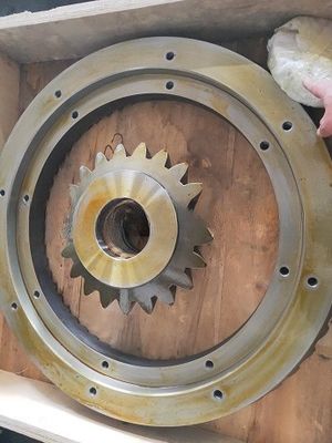 Original Color HP300 cone crusher spare parts gear and pinion with OEM Acceptable