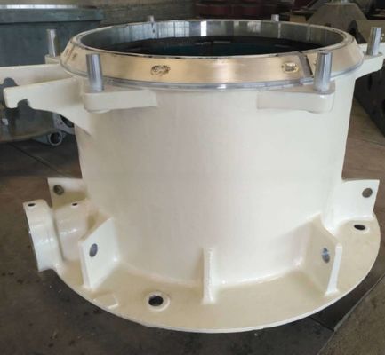 Main Frame 1033781826 in Carbon Steel for Cone Crusher Spare Parts OEM Acceptable