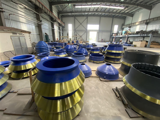Energy Mining Crusher HP4 Cone Crusher Wear Parts Mantle and Concave with Machining Process