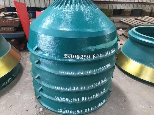 Energy Mining Crusher HP4 Cone Crusher Wear Parts Mantle and Concave with Machining Process