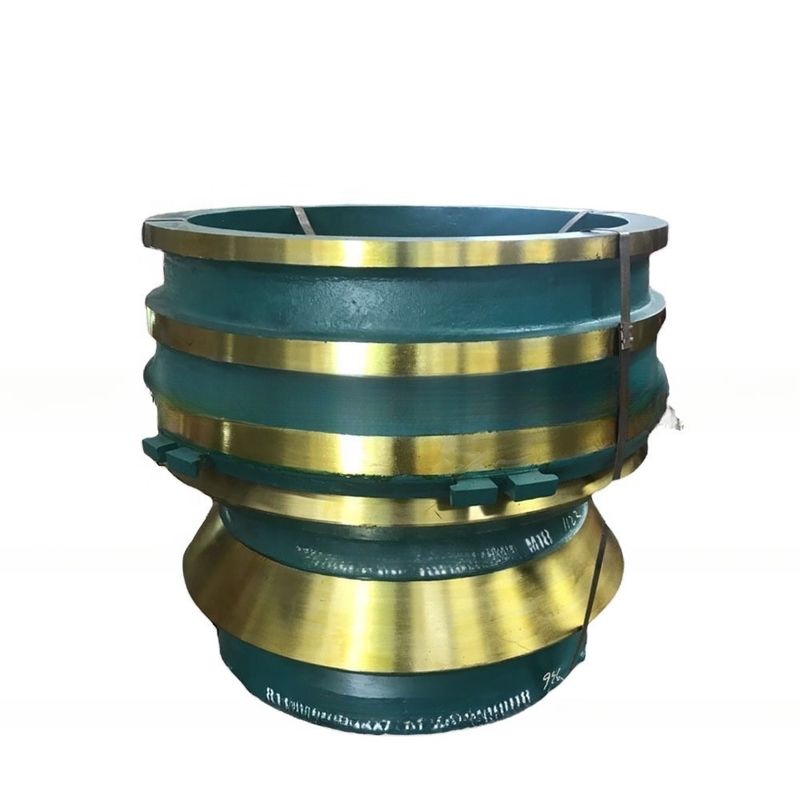 Casting Processing Type Mantle and Concave for GP300 Cone Crusher Replacement Parts
