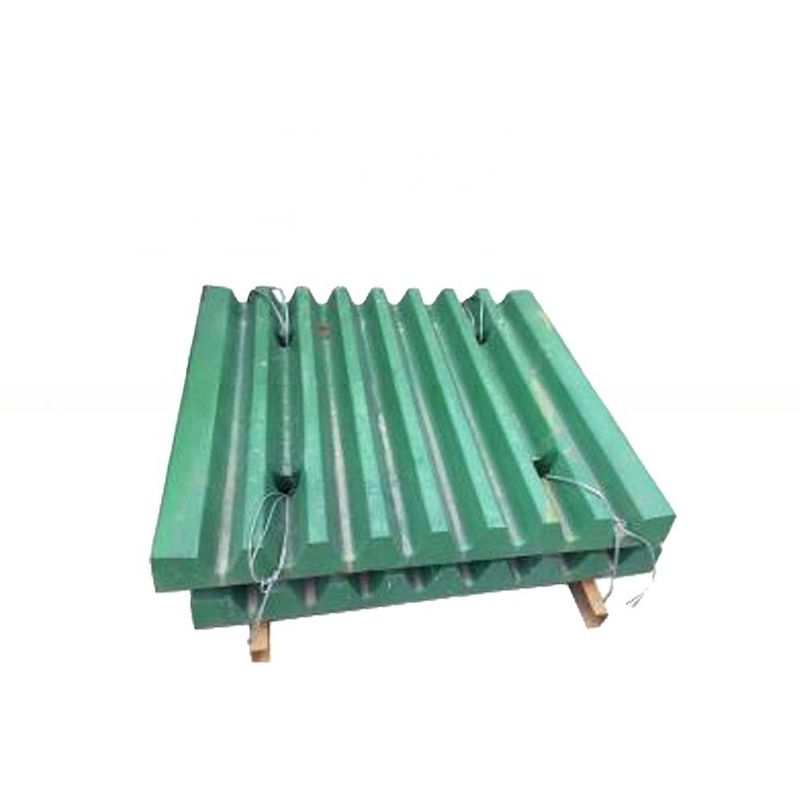 Ore Mining Crusher Parts Fixed and Movable Jaw Plate with Long Service Life