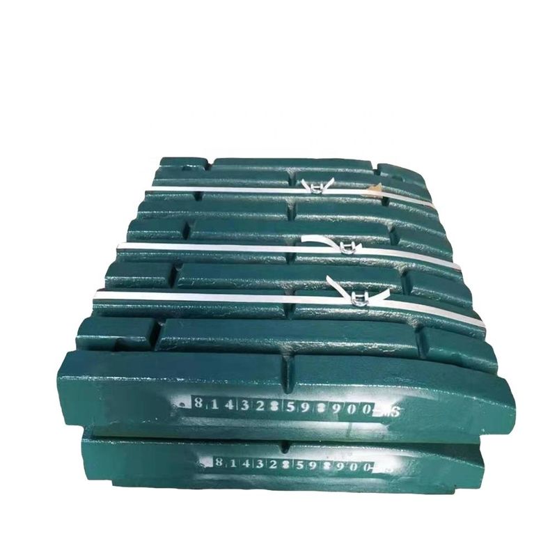 Crusher Jaw Plate for Stone Jaw Crusher Wear Parts C140 C145 C150 Machine Type Crusher