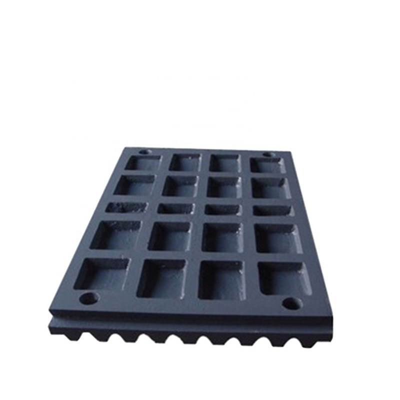 1000KG Weight Crusher C125 Jaw Crusher Wear Parts Jaw Plate for Mining Machine EN124 Standard