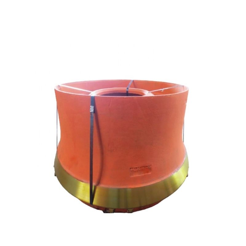 Crusher Spare Parts Concave and Mantle for H4800 Cone Crusher Long Life Resistance OEM