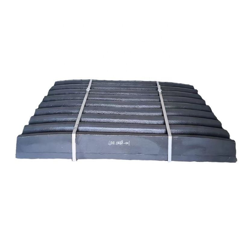 Manganese 13% 18% 22% Jaw Crusher Spare Parts Jaw Plate with Forging Machining Process