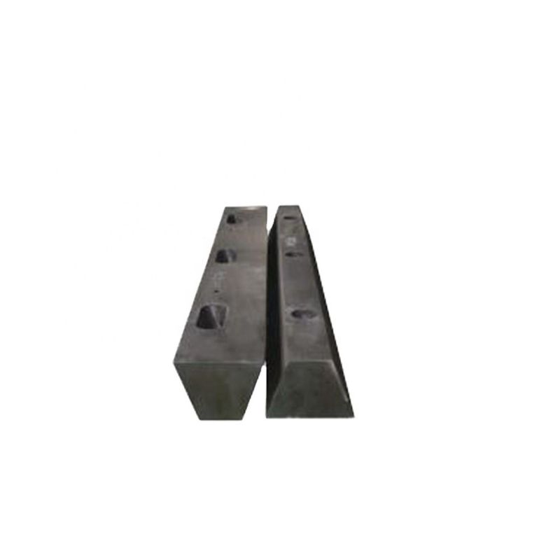 C160 200 Jaw Crusher Component Parts Wedge for Ore Mining Process Forging Machining