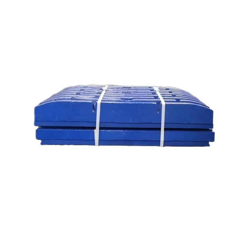 Mining Machine Mn18 Mn22 Material C105 C106 C125 C140 C145 Fixed Jaw Movable Jaw Plate