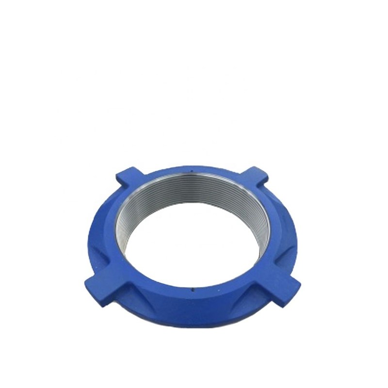 EN124 Standard Stone Crusher Parts 287906 Head Nut Locking Nut Cone Crusher Parts